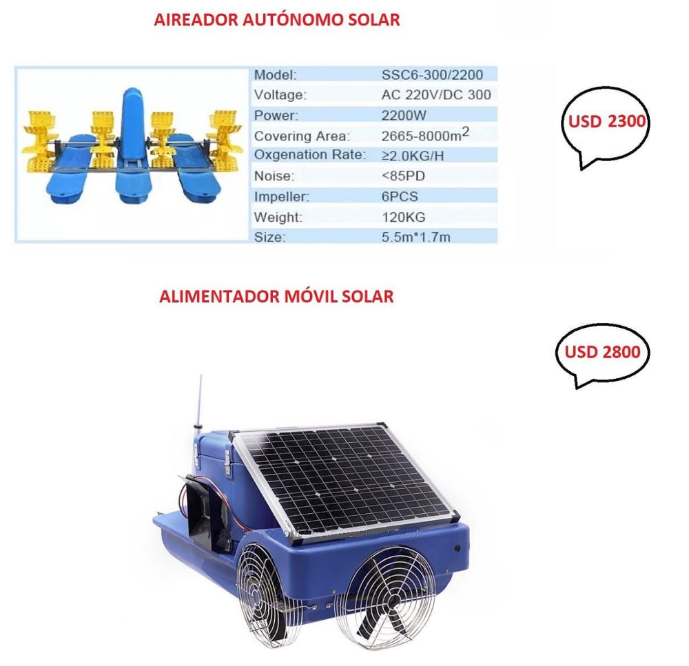 aireador alimentador