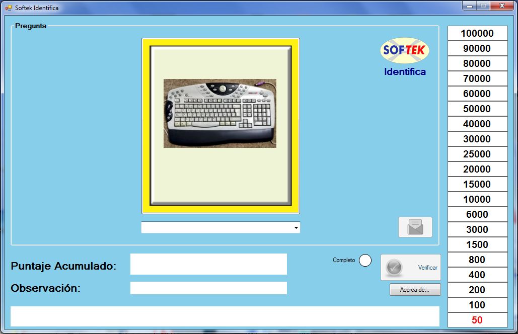 softek identificar